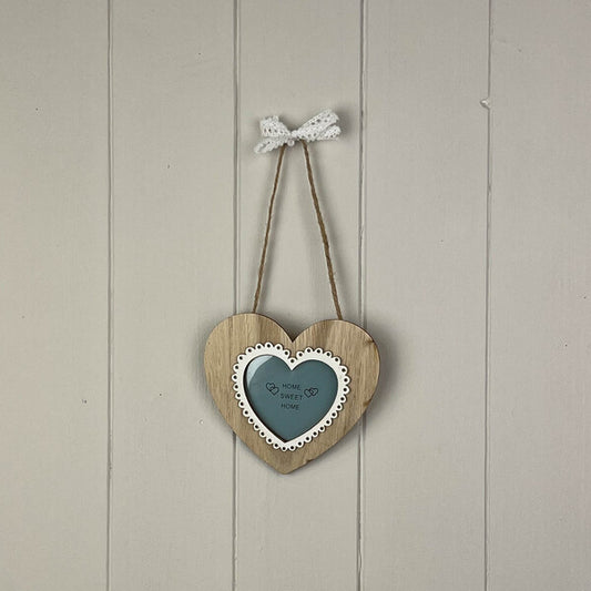 Hanging Heart Shaped Photo Frame