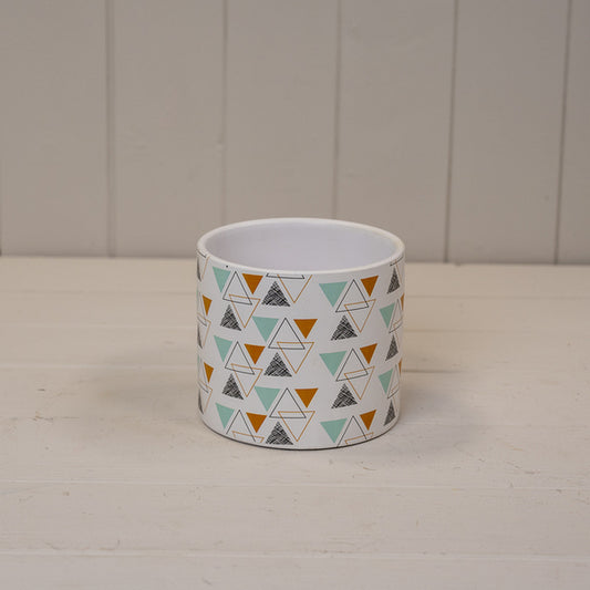 Geometric Pattern Pot