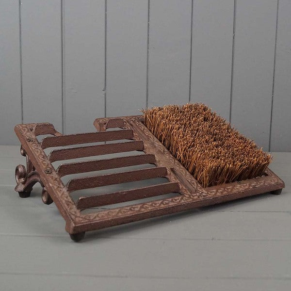 Cast Iron Boot Scraper 'N' Brush