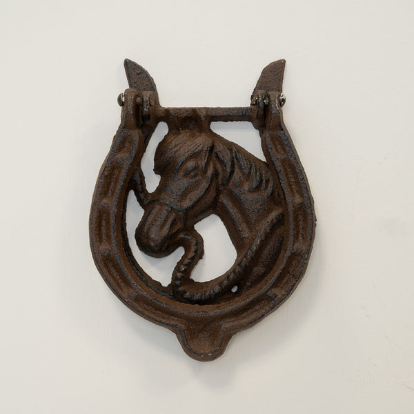 Cast Iron Horse Head Door Knocker