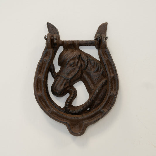 Cast Iron Horse Head Door Knocker