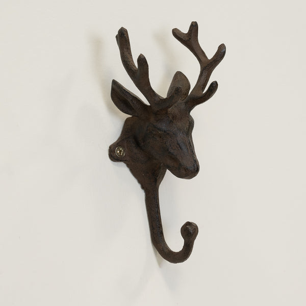 Cast Iron Stag Hanger