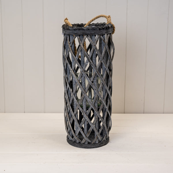 Grey Washed Lantern