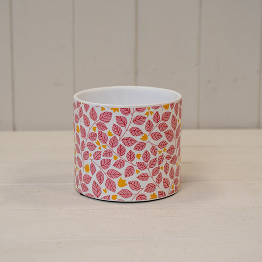 Pink Leaf Pot