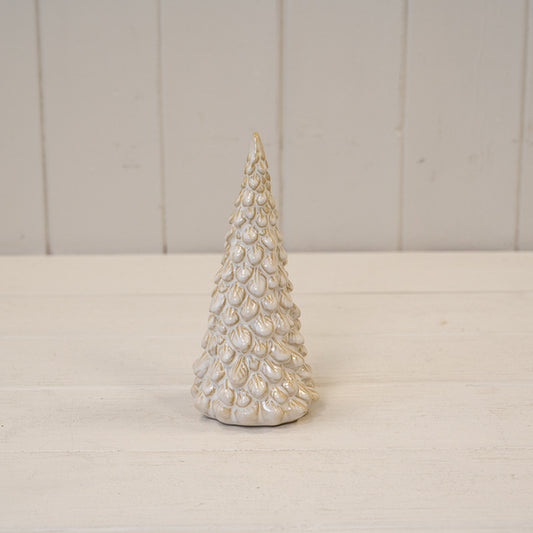 Small Glazed Ceramic Layered Christmas Tree
