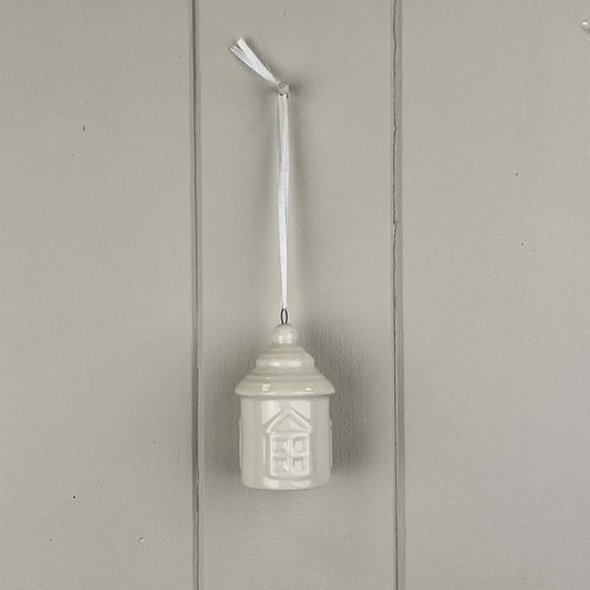 White Ceramic Hanging House Decoration