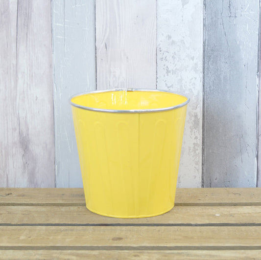 Yellow Round Pot