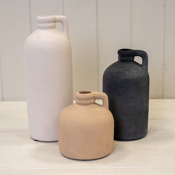 Grey Textured Jug