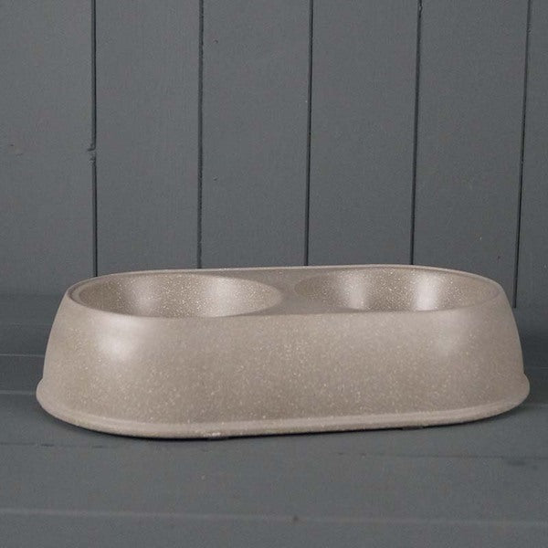 Straw Duo Pet Bowl