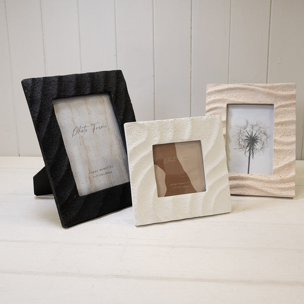 Sandy Beach Textured Photo Frame