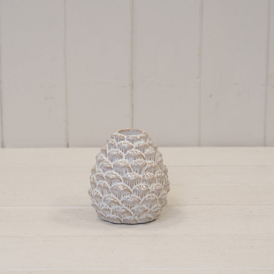Ceramic Natural Pinecone Decoration
