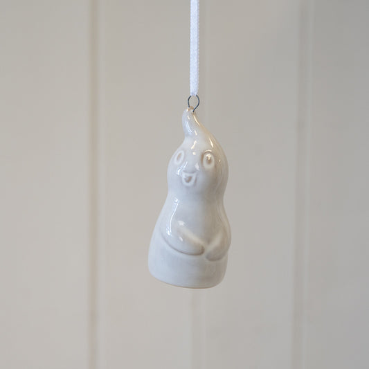 Hanging Ceramic Natural Ghoul