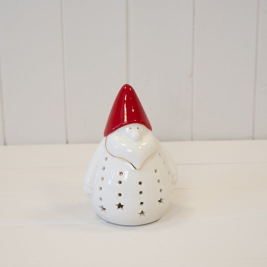 Medium LED Santa Ornament