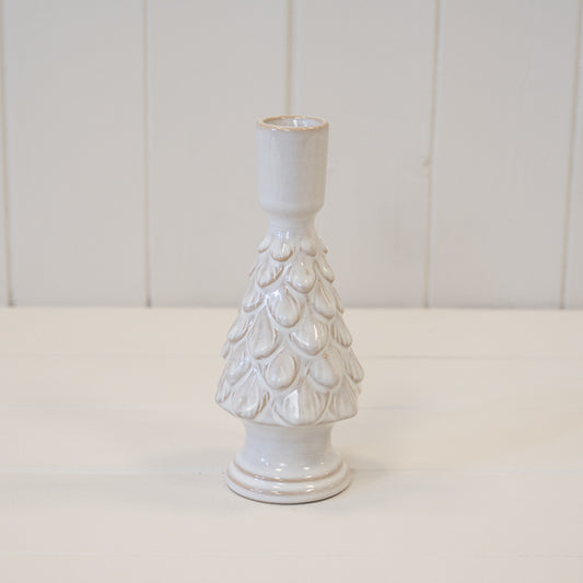 Ceramic Natural Pinecone Candle Holder