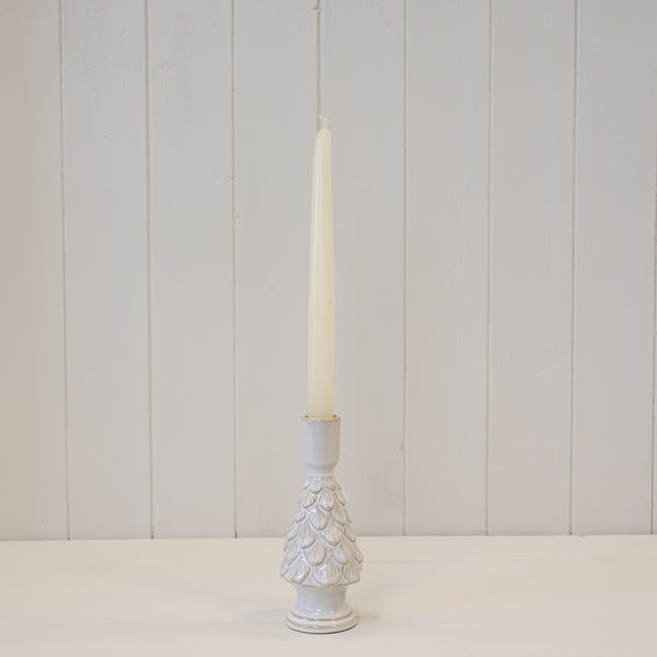 Ceramic Natural Pinecone Candle Holder