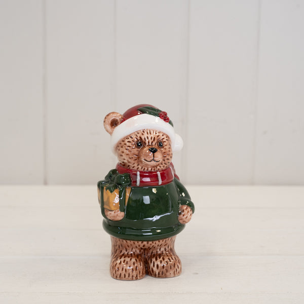 Satchville Bear in Forest Green