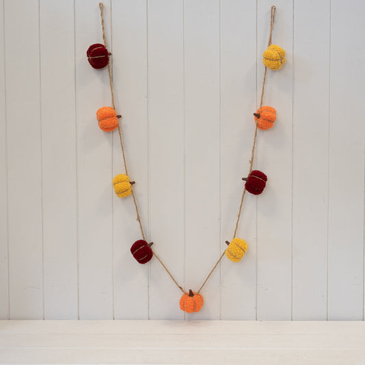 Boucle Pumpkin Garland