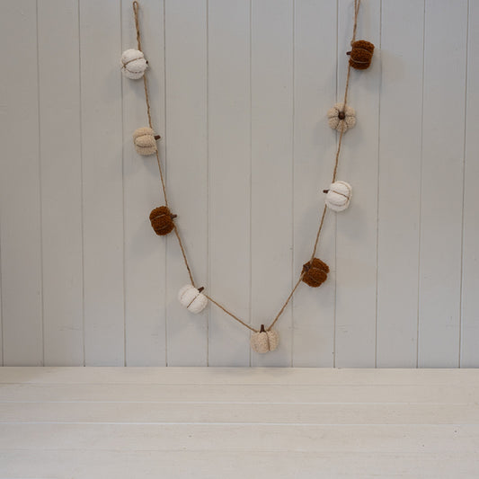 Boucle Pumpkin Garland
