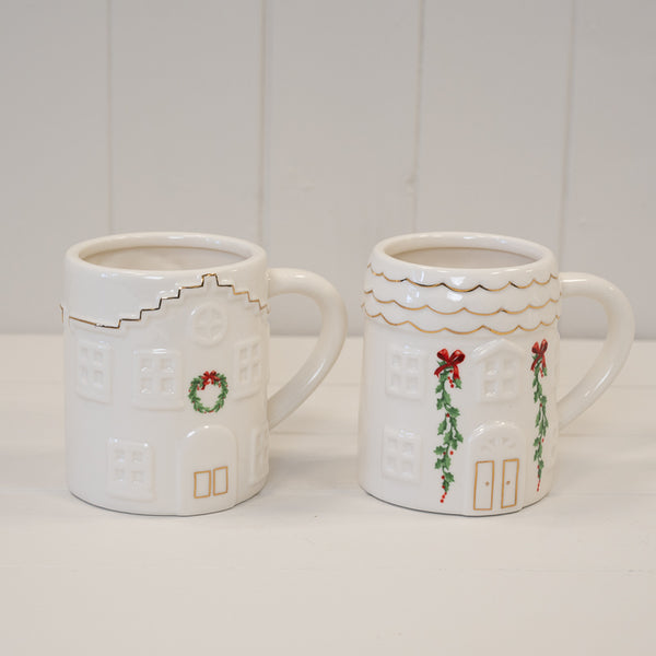 Cosy Christmas House Mug