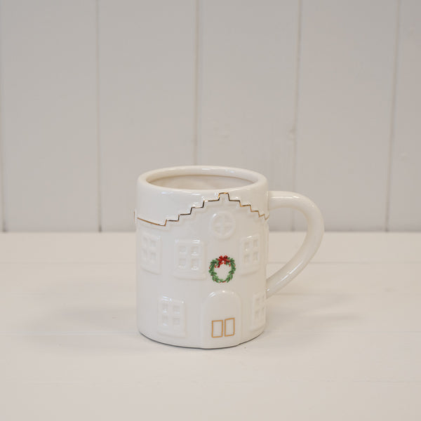 Cosy Christmas House Mug
