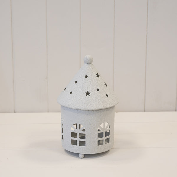 Off White Rounded Tealight House