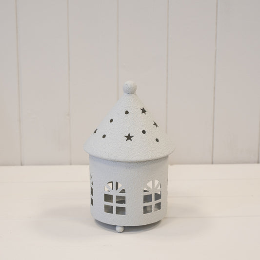 Off White Rounded Tealight House