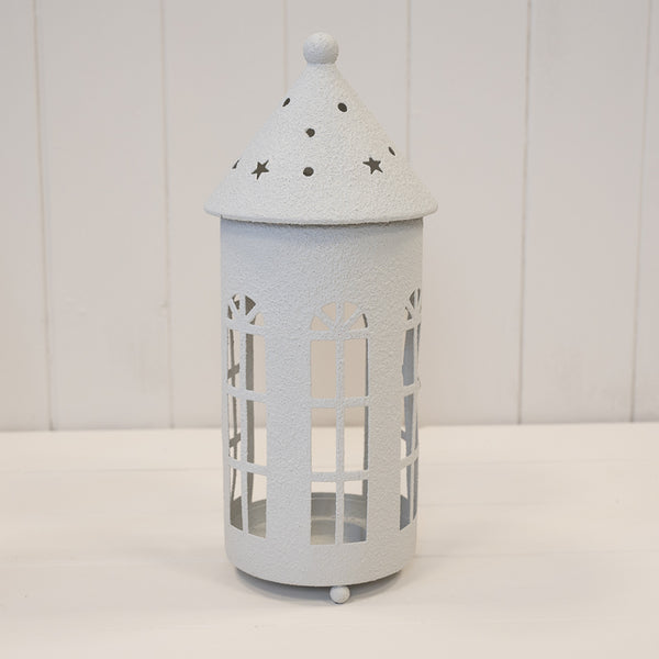 Off White Rounded Tealight House
