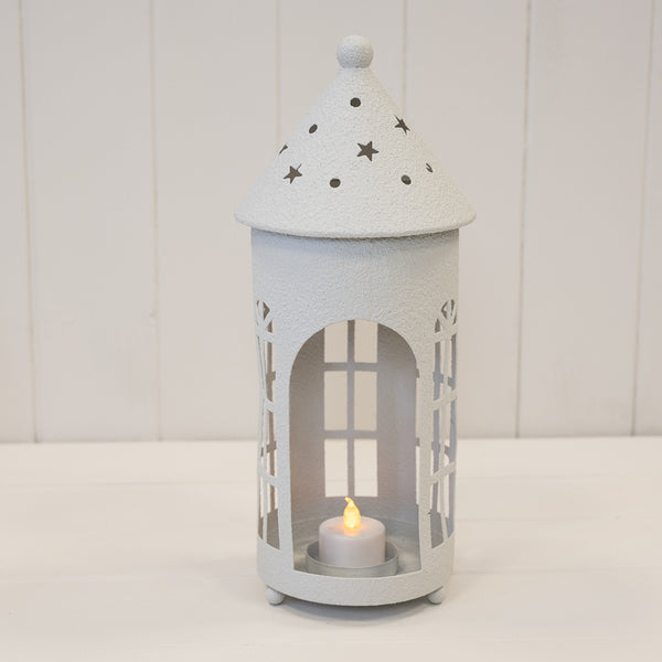 Off White Rounded Tealight House