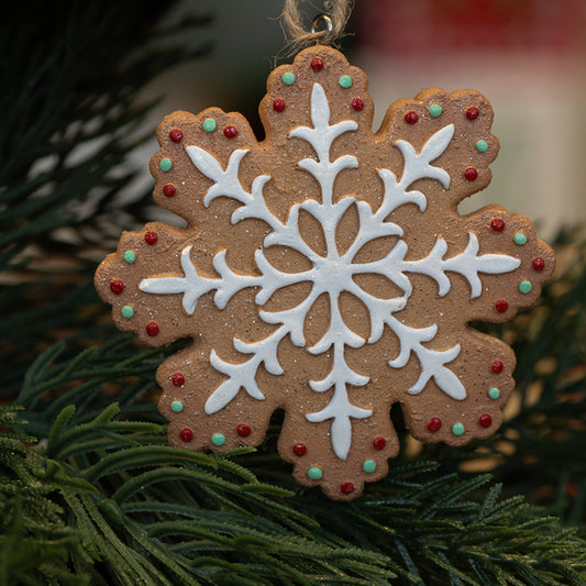 Gingerbread Style Snowflake