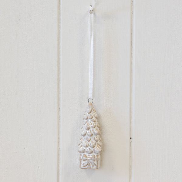 Hanging Ceramic Natural Christmas Tree