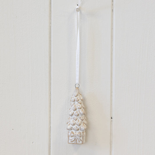 Hanging Ceramic Natural Christmas Tree
