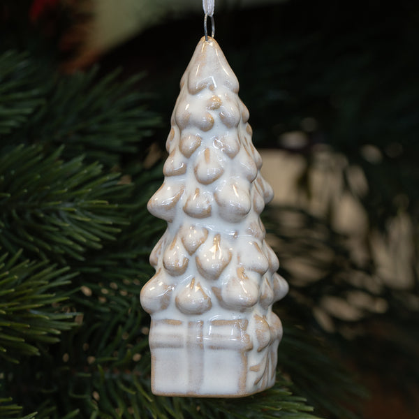 Hanging Ceramic Natural Christmas Tree