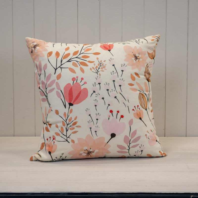 Handmade Washable Printed Cotton Cushion