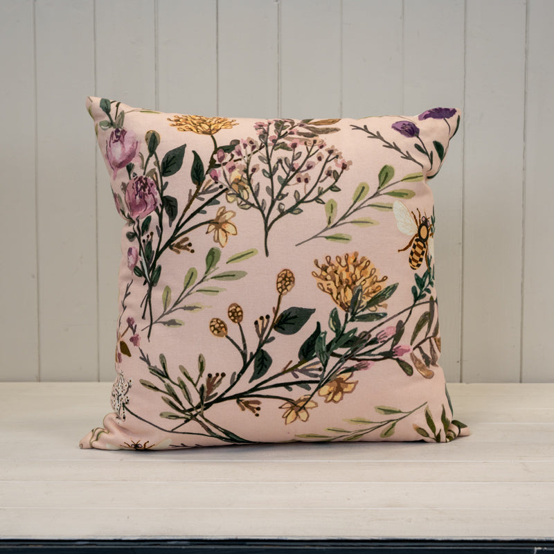 Handmade Washable Printed Cotton Cushion