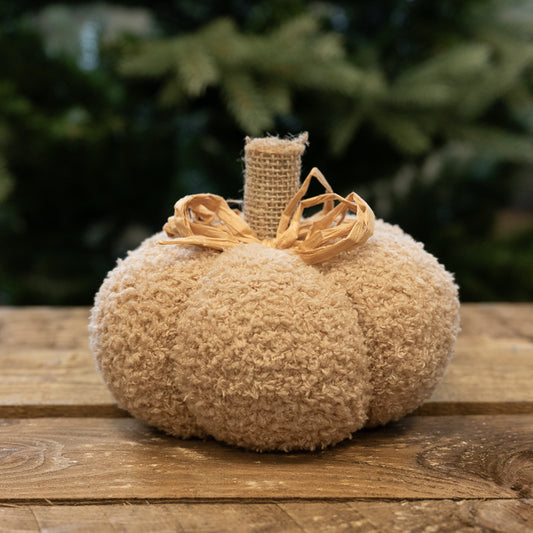Caramel Fabric Pumpkin
