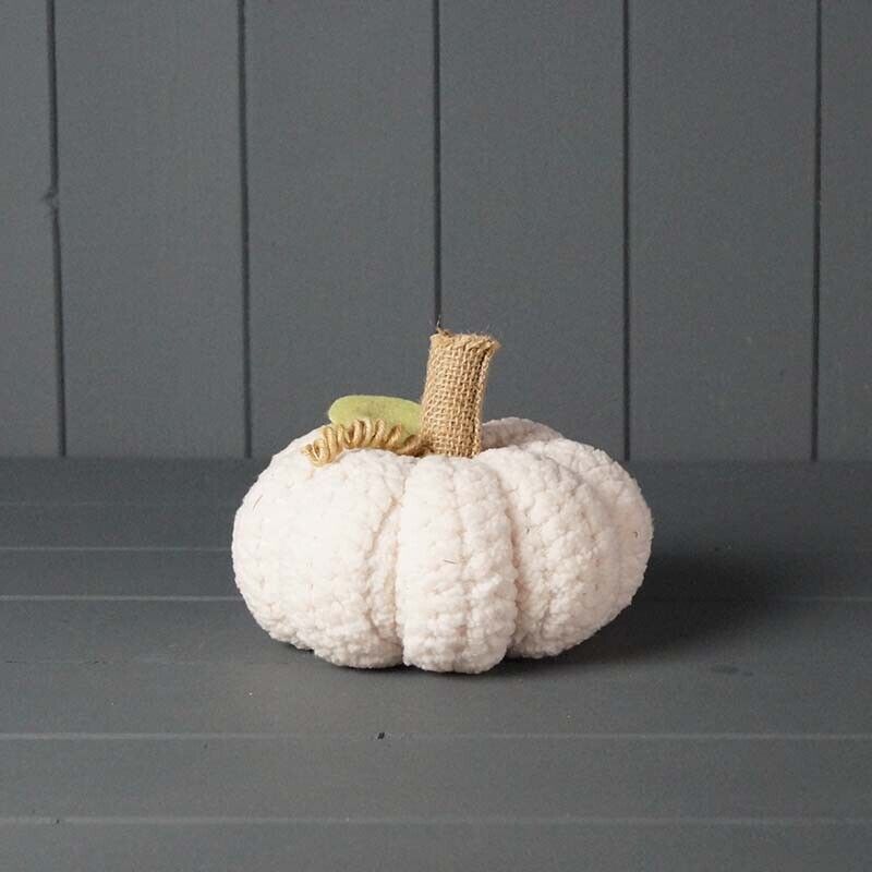 Cream Fabric Pumpkin