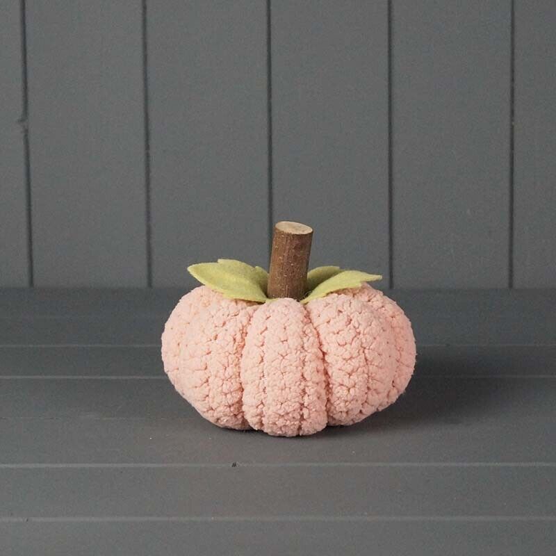 Pink Fabric Pumpkin