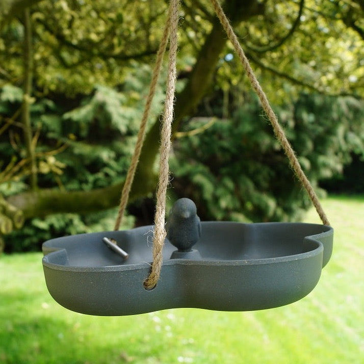 Bamboo Bird Bath/Feeder