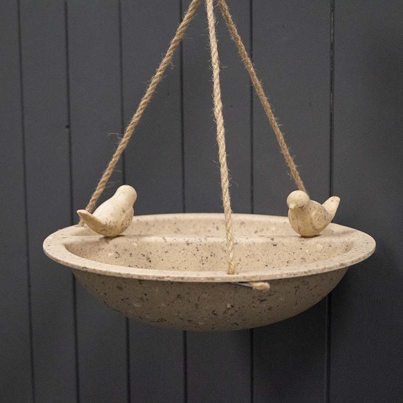 Coffee Hanging Birdbath/Feeder