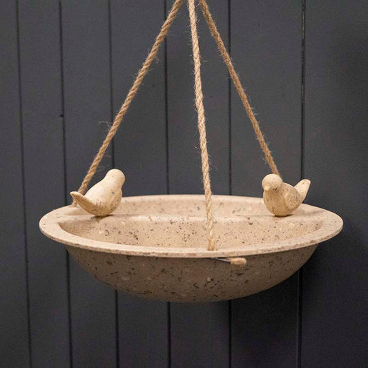 Coffee Hanging Birdbath/Feeder