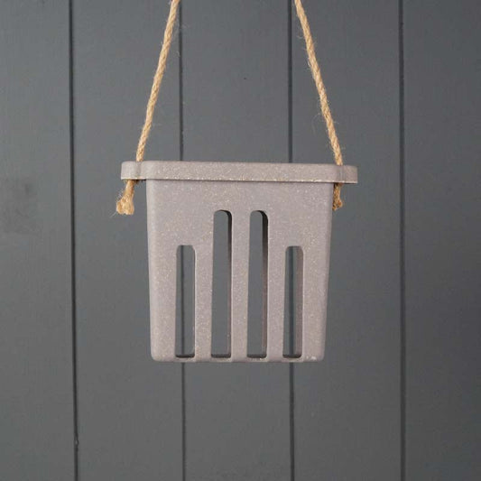 Straw Suet Cake Bird Feeder